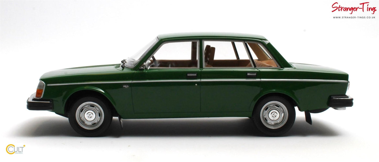 Cult Volvo 244DL Green 1975 - Stranger - tings.co.uk