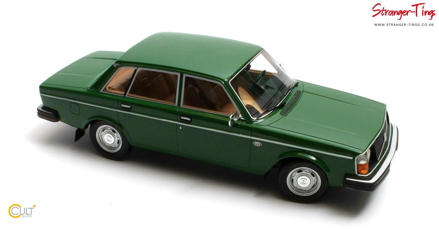 Cult Volvo 244DL Green 1975 - Stranger - tings.co.uk