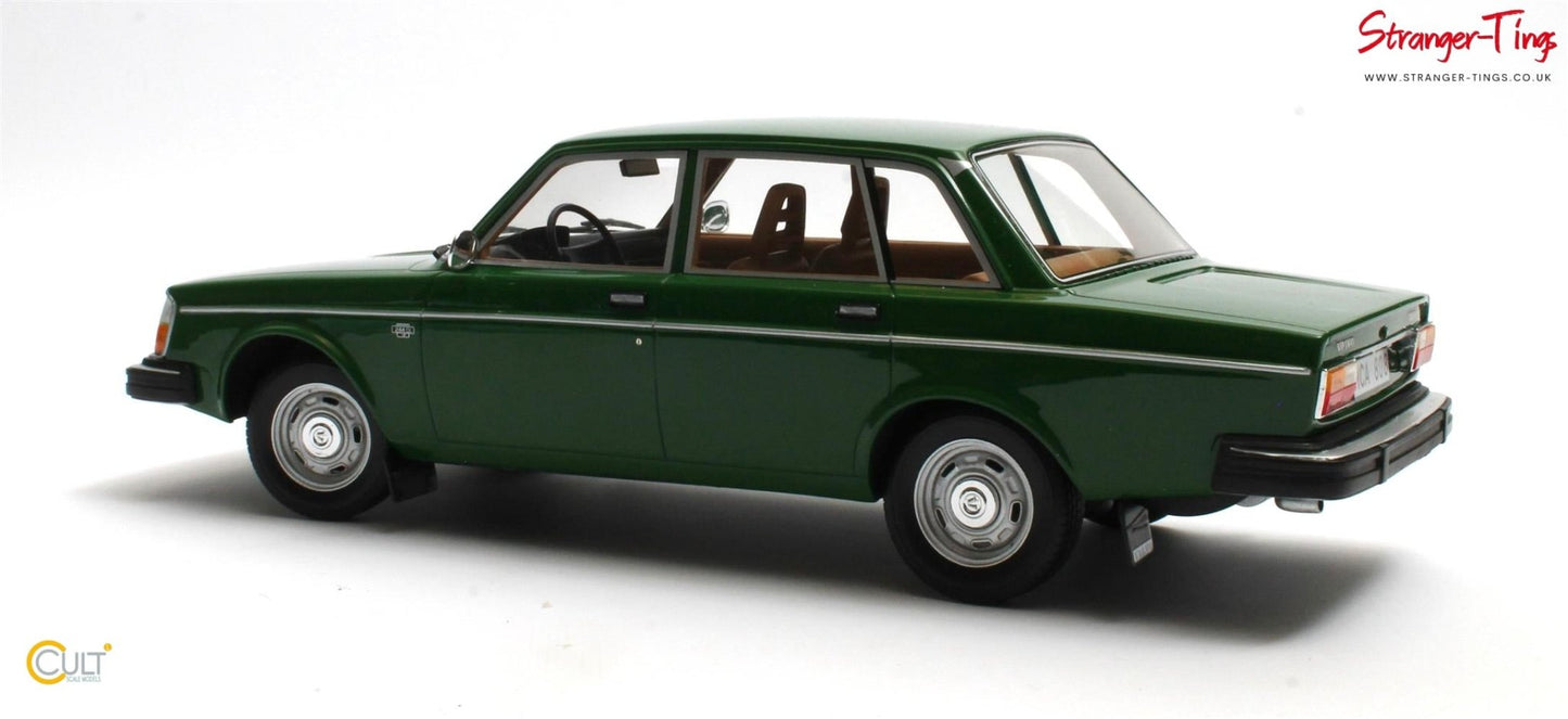 Cult Volvo 244DL Green 1975 - Stranger - tings.co.uk