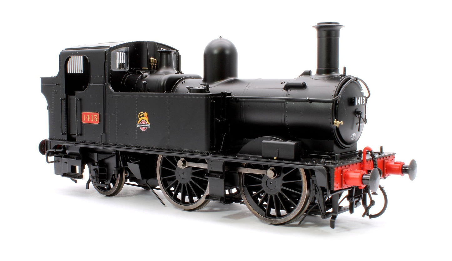 #D# 14xx Class 1413 BR Early Black - Stranger - tings.co.uk