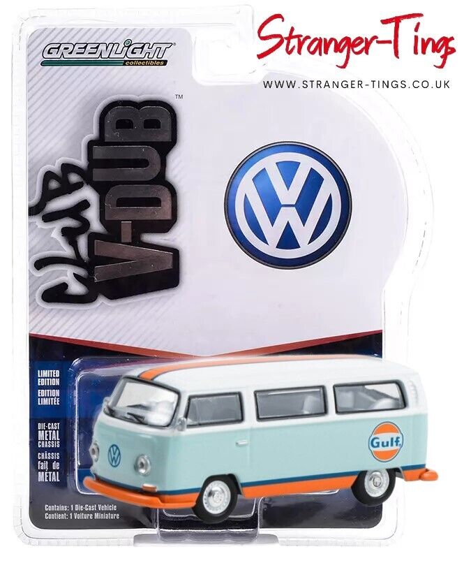 Greenlight Club Veedub 1968 Volkswagen Type 2 Gulf Oil 1/64 36080-C ...