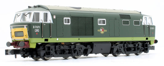 Dapol Class 35 Hymek D7071 BR Two Tone Green SYP N Gauge - Stranger - tings.co.uk