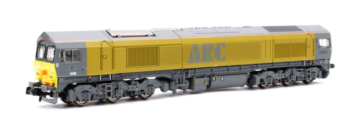 Dapol Class 59 103 'Village of Mells' ARC (DCC - Sound) N Gauge - Stranger - tings.co.uk