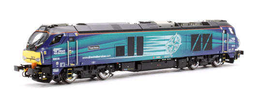 Dapol Class 68 016 'Fearless' DRS Compass N Gauge - Stranger - tings.co.uk