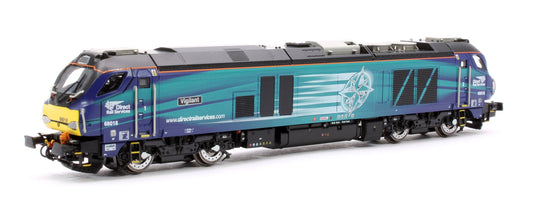 Dapol Class 68 018 'Vigilant' DRS Compass N Gauge - Stranger - tings.co.uk