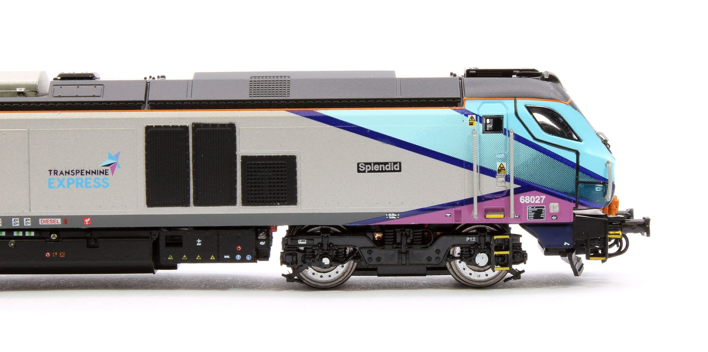 Dapol Class 68 027 'Splendid' Transpennine Express N Gauge - Stranger - tings.co.uk