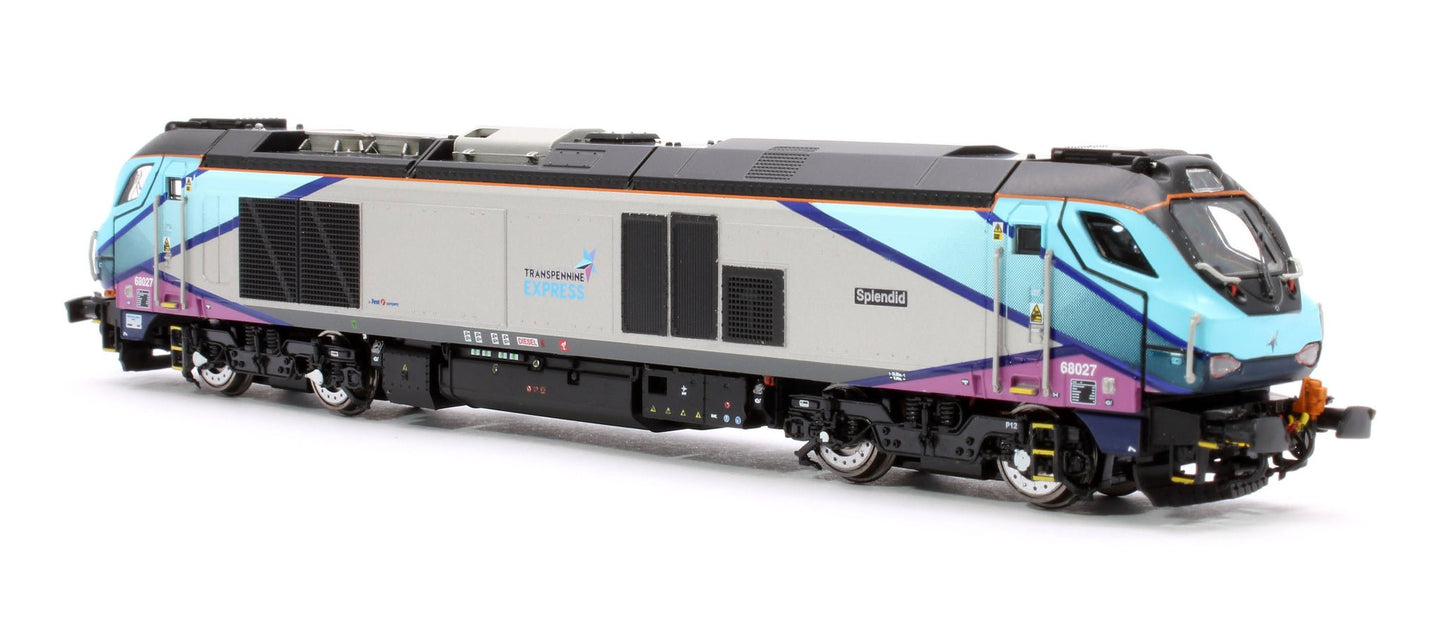 Dapol Class 68 027 'Splendid' Transpennine Express N Gauge - Stranger - tings.co.uk