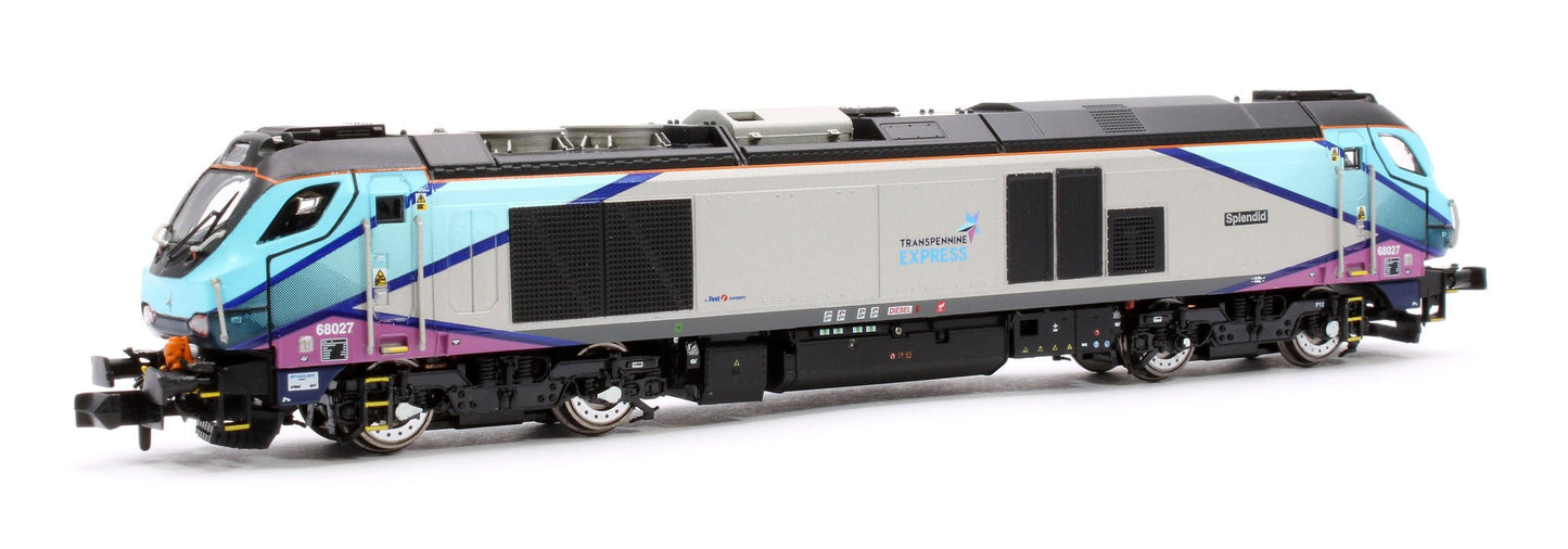 Dapol Class 68 027 'Splendid' Transpennine Express N Gauge - Stranger - tings.co.uk