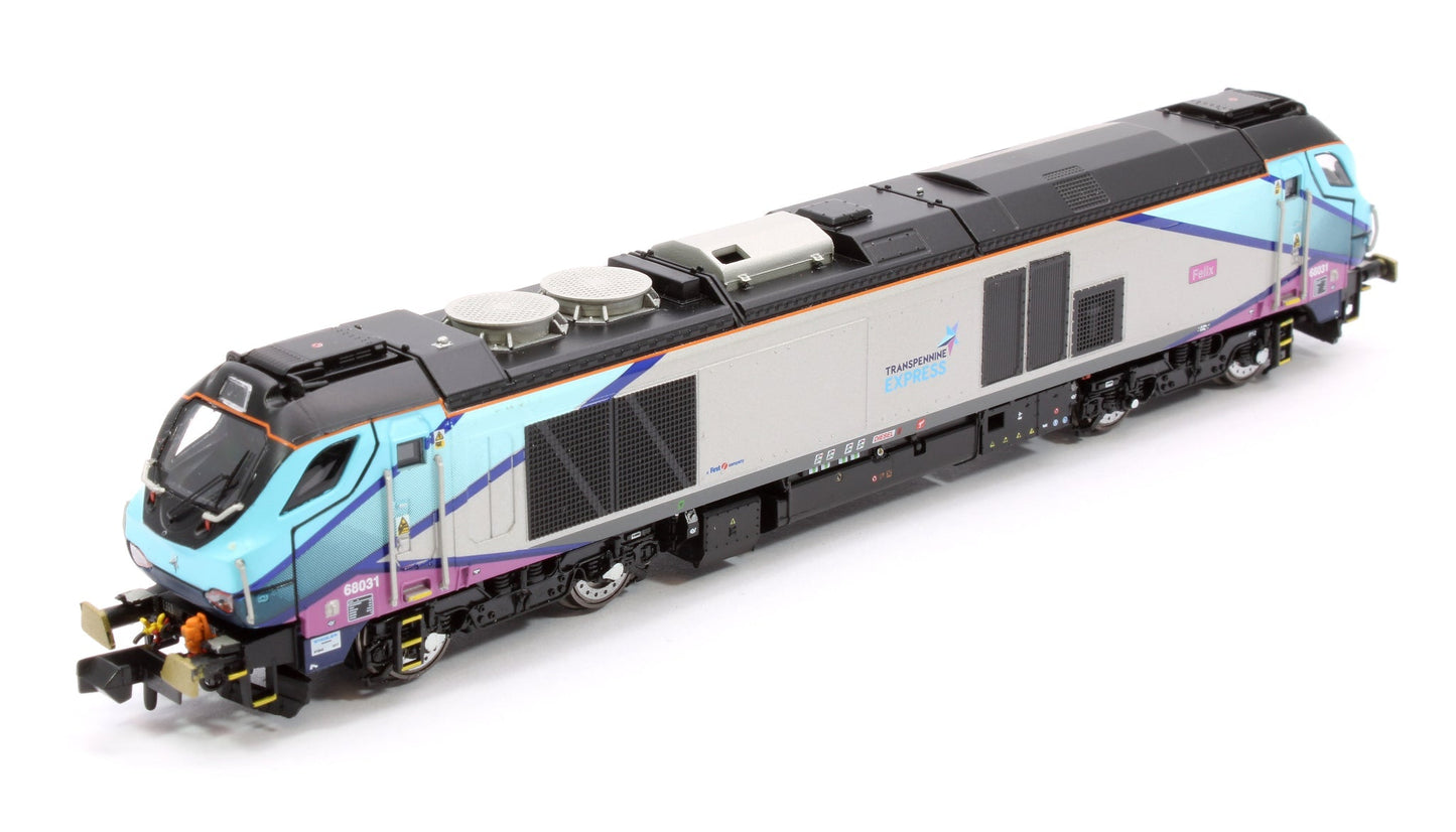 Dapol Class 68 031 'Felix' Transpennine Express N Gauge - Stranger - tings.co.uk