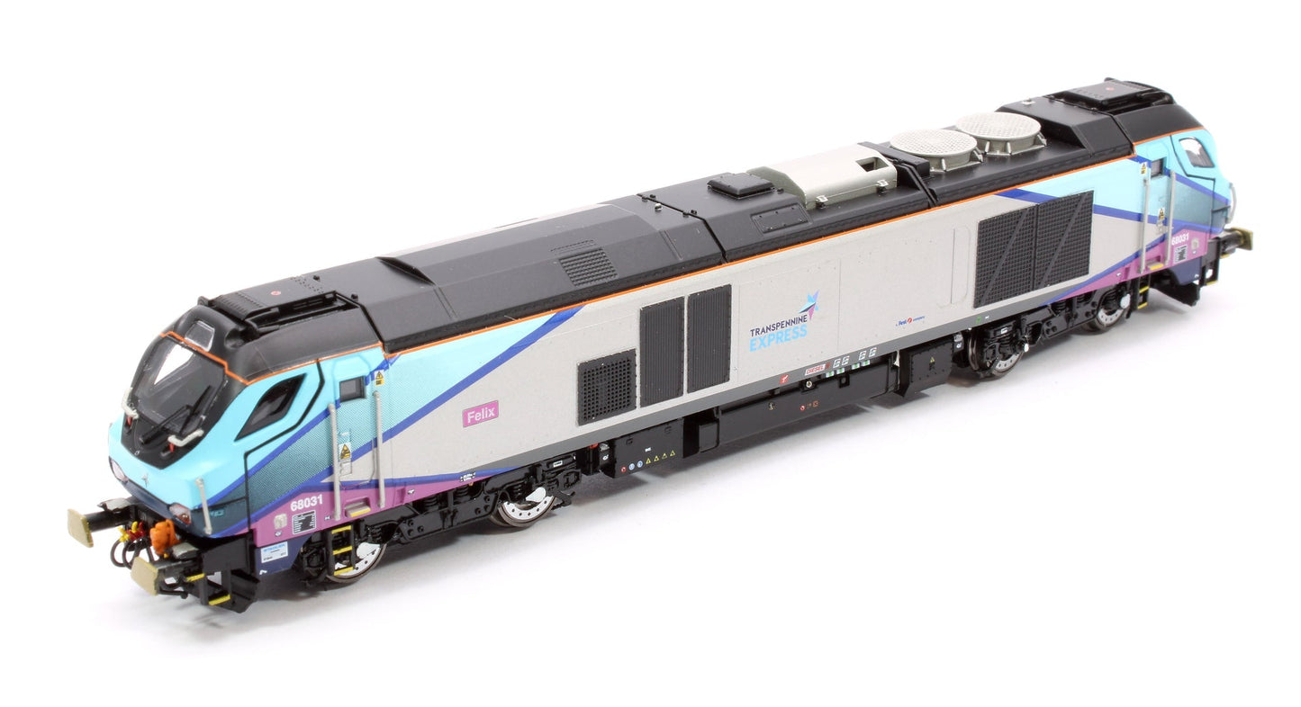 Dapol Class 68 031 'Felix' Transpennine Express N Gauge - Stranger - tings.co.uk