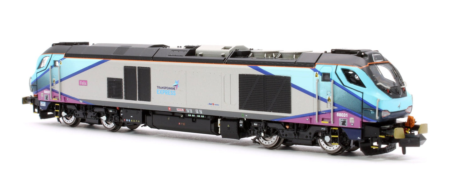 Dapol Class 68 031 'Felix' Transpennine Express N Gauge - Stranger - tings.co.uk