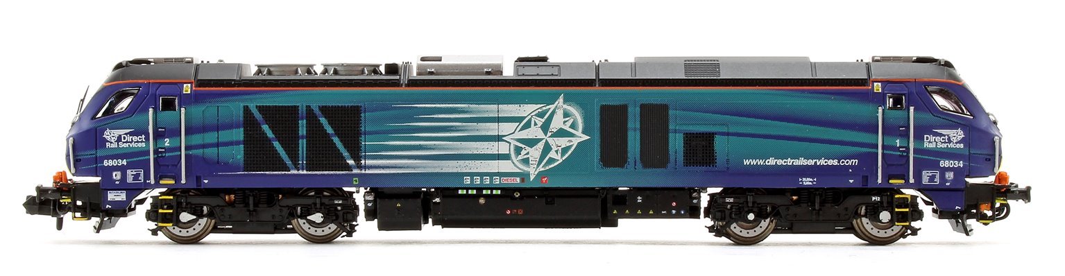 Dapol Class 68 034 DRS Compass N Gauge - Stranger - tings.co.uk