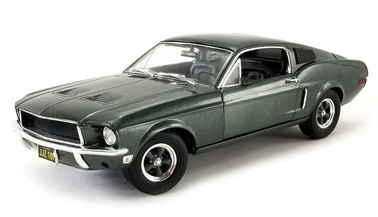 Greenlight 13615 - 1/18 1968 Ford Mustang GT Fastback - Highland Green BAY1 - Stranger - tings.co.uk