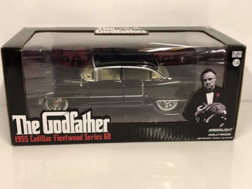 Greenlight 1955 Cadillac Model American Car The Godfather 1/24 Scale Diecast - Stranger - tings.co.uk