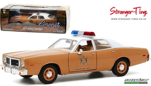 GreenLight 1975 Dodge Coronet Choctaw Sherrif Hot Pursuit 1/24 Scale 84097 - Stranger - tings.co.uk