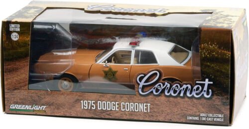 GreenLight 1975 Dodge Coronet Choctaw Sherrif Hot Pursuit 1/24 Scale 84097 - Stranger - tings.co.uk