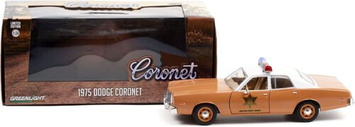 GreenLight 1975 Dodge Coronet Choctaw Sherrif Hot Pursuit 1/24 Scale 84097 - Stranger - tings.co.uk