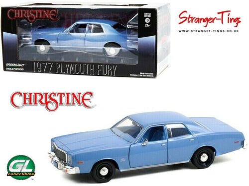 Greenlight 1977 Plymouth Fury Christine Movie 1/24 Scale Model Diecast Car 84142 - Stranger - tings.co.uk