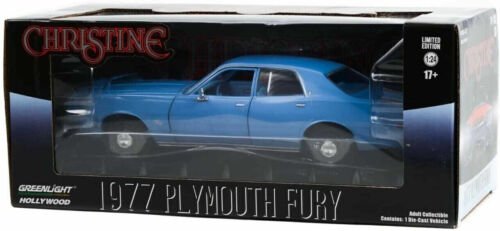 Greenlight 1977 Plymouth Fury Christine Movie 1/24 Scale Model Diecast Car 84142 - Stranger - tings.co.uk