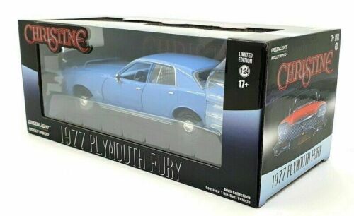 Greenlight 1977 Plymouth Fury Christine Movie 1/24 Scale Model Diecast Car 84142 - Stranger - tings.co.uk