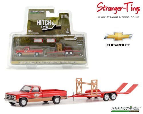 Greenlight 1982 Gmc K - 2500 Sierra Busted Knuckle Hitch Tow 1/64 Scale 32250 - B - Stranger - tings.co.uk