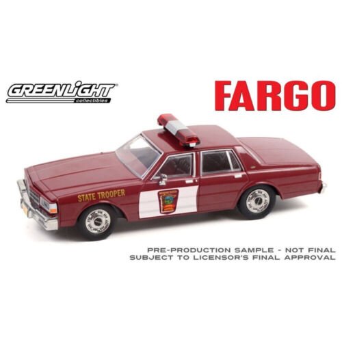 Greenlight 1987 Chevrolet Caprice Fargo Minnesota Police 1/43 Scale 86610 - Stranger - tings.co.uk