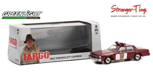 Greenlight 1987 Chevrolet Caprice Fargo Minnesota Police 1/43 Scale 86610 - Stranger - tings.co.uk