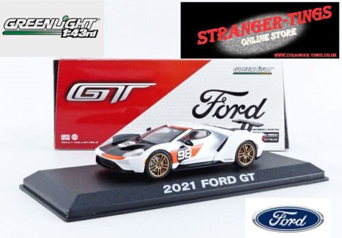 Greenlight 2021 Ford Gt 98 Ford Gt Ken Miles Racing 1/43 Diecast Car 86192 - Stranger - tings.co.uk