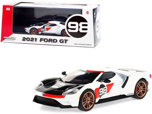 Greenlight 2021 Ford Gt 98 Ford Gt Ken Miles Racing 1/43 Diecast Car 86192 - Stranger - tings.co.uk