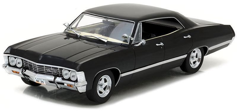 Greenlight 84035 1/24 1967 Chevrolet Impala Sport Sedan - Tuxedo Black - OA/5UP/B5 - R6 - Stranger - tings.co.uk