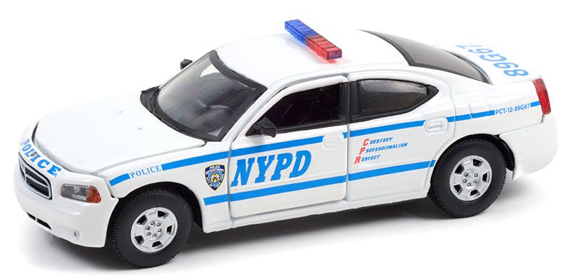 Greenlight 86603 | 1/43 Castle (2009 - 16 TV Series) 2006 Dodge Charger New York City Police Department (NYPD) 4 - A2 - Stranger - tings.co.uk