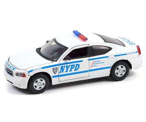 Greenlight 86603 | 1/43 Castle (2009 - 16 TV Series) 2006 Dodge Charger New York City Police Department (NYPD) 4 - A2 - Stranger - tings.co.uk