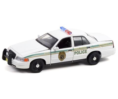 Greenlight 86613 | 1/43 Dexter (2006 - 13 TV Series) - 2001 Ford Crown Victoria Police Interceptor - Miami Metro Police Department B4 - A2 - Stranger - tings.co.uk