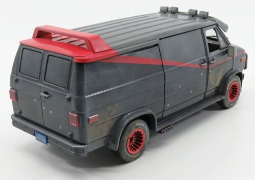 Greenlight A Team 1983 Tv Gmc Vandura Dirty 1/18 Scale Diecast Mr T'S Van 13567 - Stranger - tings.co.uk