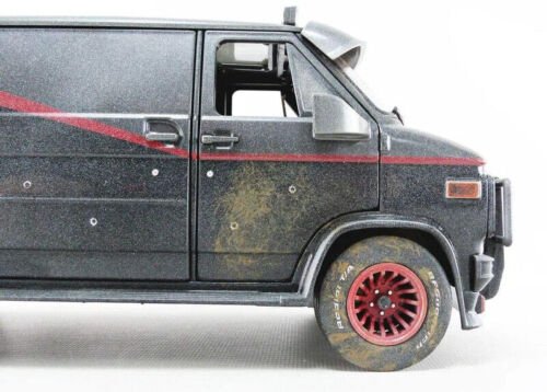 Greenlight A Team 1983 Tv Gmc Vandura Dirty 1/18 Scale Diecast Mr T'S Van 13567 - Stranger - tings.co.uk