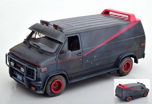 Greenlight A Team 1983 Tv Gmc Vandura Dirty 1/18 Scale Diecast Mr T'S Van 13567 - Stranger - tings.co.uk