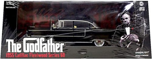 Greenlight Cadillac Fleetwood 1955 The Godfather 1/43 Scale Diescast Car 86492 - Stranger - tings.co.uk