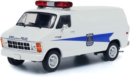 GreenLight Dodge Ram B250 1980 Van Indiana State 1/43 Scale Diecast 86599 - Stranger - tings.co.uk