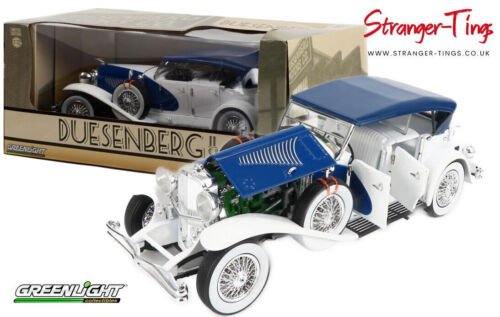 Greenlight Duesenberg Ii Sj Phaeton Topup 1/18 Scale Diecast Car 13589 - Stranger - tings.co.uk